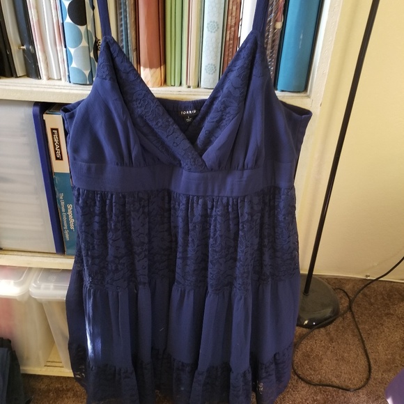torrid Dresses & Skirts - *last chance*Blue lace dress